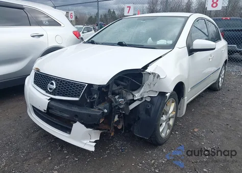 2011 Nissan Sentra 2.0Sl из США, поврежденный, VIN 3N1AB6APXBL663579